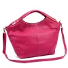  Dámska kožená kabelka Camilla PREMIUM 10.003 DOLLARO magenta 48 x 30 x 12 cm