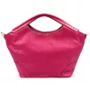  Dámska kožená kabelka Camilla PREMIUM 10.003 DOLLARO magenta 48 x 30 x 12 cm