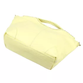    Dámska kožená kabelka Camilla PREMIUM 10.003 DOLLARO svetložltá 48 x 30 x 12 cm