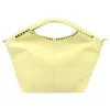  Dámska kožená kabelka Camilla PREMIUM 10.003 DOLLARO svetložltá 48 x 30 x 12 cm