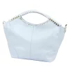  Dámska kožená kabelka Camilla PREMIUM 10.003 DOLLARO modrá 48 x 30 x 12 cm