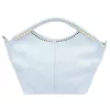  Dámska kožená kabelka Camilla PREMIUM 10.003 DOLLARO modrá 48 x 30 x 12 cm