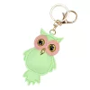  Dámsky doplnok z hovädzej kože Florence BRE-9 OWL zelenej farby 9 x 6 x 2 cm