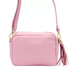 Luka 20-030 rózsaszín női bőr oldaltáska 21 x 15 x 8 cm