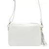 Luka 20-030 fehér női bőr oldaltáska 21 x 15 x 8 cm