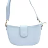 Luka 26-102 babakék női bőr oldaltáska 26 x 16 x 7 cm