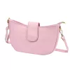 Luka 26-102 rózsaszín női bőr oldaltáska 26 x 16 x 7 cm