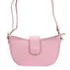 Luka 26-102 rózsaszín női bőr oldaltáska 26 x 16 x 7 cm