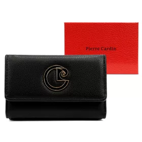    Dámska kožená peňaženka Pierre Cardin WX41 413 čierna 13,5 x 9 x 3,5 cm