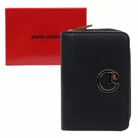    Dámska kožená peňaženka Pierre Cardin WX41 217 čierna 14,5 x 10 x 4,5 cm