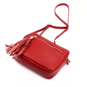   Luka 20-030 DOLLARO GOLD piros női bőr kézitáska 21 x 15 x 8 cm