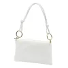 Luka 24-097 MN DOLLARO fehér női bőr kézitáska 25 x 16 x 3 cm