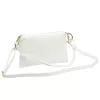 Luka 24-097 MN DOLLARO fehér női bőr kézitáska 25 x 16 x 3 cm