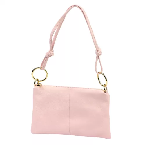 Luka 24-097 MN DOLLARO púder női bőr kézitáska 25 x 16 x 3 cm