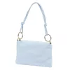 Luka 24-097 MN DOLLARO kék női bőr kézitáska 25 x 16 x 3 cm