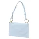 Luka 24-097 MN DOLLARO kék női bőr kézitáska 25 x 16 x 3 cm