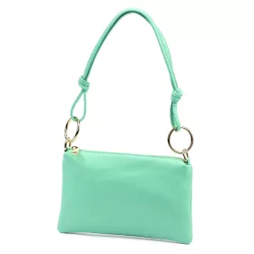   Luka 24-097 MN DOLLARO türkiz női bőr kézitáska 25 x 16 x 3 cm