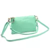 Luka 24-097 MN DOLLARO türkiz női bőr kézitáska 25 x 16 x 3 cm