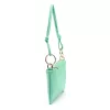 Luka 24-097 MN DOLLARO türkiz női bőr kézitáska 25 x 16 x 3 cm