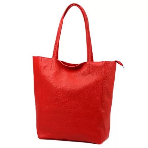 Luka 26-084 DOLLARO piros női bőr kézitáska 40 x 37 x 13 cm