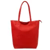 Luka 26-084 DOLLARO piros női bőr kézitáska 40 x 37 x 13 cm