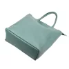 Luka 26-084 DOLLARO türkiz női bőr kézitáska 40 x 37 x 13 cm