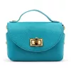 Luka 26-106 DOLLARO türkiz női bőr kézitáska 19 x 13 x 9 cm