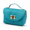 Luka 26-106 DOLLARO türkiz női bőr kézitáska 19 x 13 x 9 cm