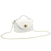 Luka 26-106 DOLLARO fehér női bőr kézitáska 19 x 13 x 9 cm