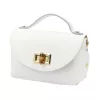 Luka 26-106 DOLLARO fehér női bőr kézitáska 19 x 13 x 9 cm