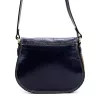  Dámska kožená crossbody kabelka Florence 59 v tmavomodrej farbe 24 x 19 x 9 cm