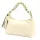  Dámska kožená kabelka cez rameno Luka 26-032 béžovej farby 27 x 17 x 12 cm