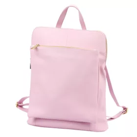    Dámsky batoh z hovädzej kože Luka 26-112 DOLLARO púdrovej farby 31 x 37 x 13 cm