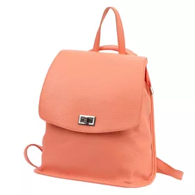    Dámsky batoh z hovädzej kože Luka 24-075 DOLLARO fialovej farby 31 x 29 x 12 cm