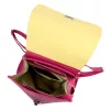  Dámsky batoh z hovädzej kože Luka 24-075 DOLLARO magenta 31 x 29 x 12 cm