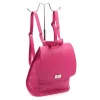  Dámsky batoh z hovädzej kože Luka 24-075 DOLLARO magenta 31 x 29 x 12 cm