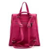  Dámsky batoh z hovädzej kože Luka 24-075 DOLLARO magenta 31 x 29 x 12 cm