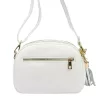 Luka 26-035 DOLLARO fehér női bőr kézitáska 23 x 16 x 9 cm