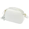 Luka 26-035 DOLLARO fehér női bőr kézitáska 23 x 16 x 9 cm