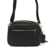 Luka 26-035 fekete női bőr oldaltáska 23 x 16 x 9 cm