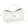 Dámska kožená kabelka Camilla PREMIUM 10.012 biela 36 x 22 x 18 cm