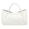  Dámska kožená kabelka Camilla PREMIUM 10.012 biela 36 x 22 x 18 cm