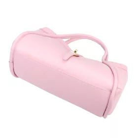    Dámska kožená kabelka Camilla PREMIUM 10.012 ružová 36 x 22 x 18 cm