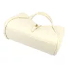  Dámska kožená kabelka Camilla PREMIUM 10.012 béžovej farby 36 x 22 x 18 cm