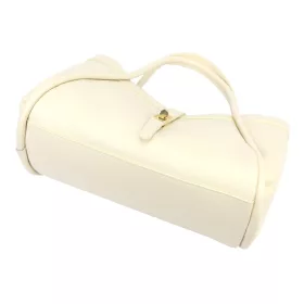    Dámska kožená kabelka Camilla PREMIUM 10.012 béžovej farby 36 x 22 x 18 cm