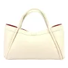  Dámska kožená kabelka Camilla PREMIUM 10.012 béžovej farby 36 x 22 x 18 cm