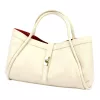  Dámska kožená kabelka Camilla PREMIUM 10.012 béžovej farby 36 x 22 x 18 cm