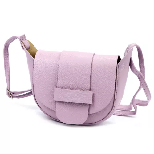 Luka 25-049 DOLLARO lila női bőr kézitáska 24 x 16 x 9 cm