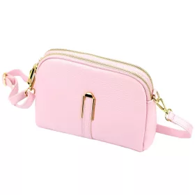   Luka 24-066 DOLLARO púder női bőr kézitáska 22.5 x 16 x 7 cm