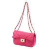 Kožená dámska purpurová crossbody kabelka Luka 20-042 21,5 x 14 x 8,5 cm